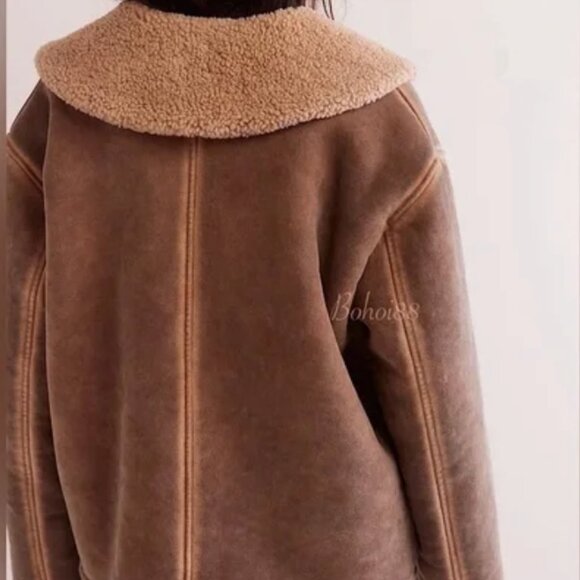 NEW Free People We The Free Cammy Vegan Jacket - Picture 2 of 3